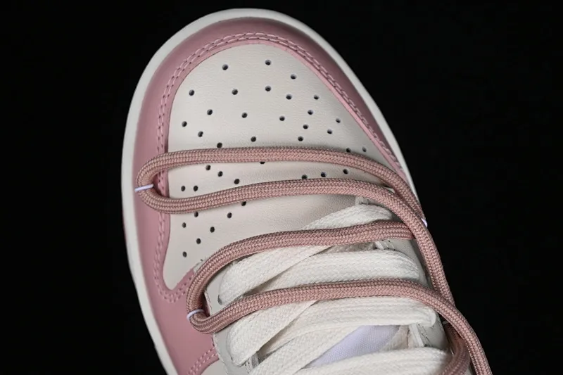 All categories Nk SB Dunk series Nk SB Dunk Low low-top sneakers Nk Dunk Low ESS customized version rose pink retro sweetheart low-top casual sneakers DD1503-118